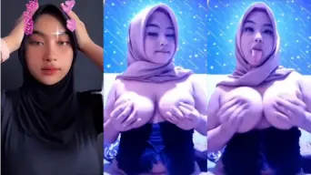 Tiktokers Hijab Cantik Tobrut Lagi Viral Video by PornHub