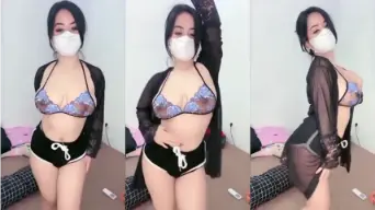 Miss Key Pake BH Transparan Video by AVTub