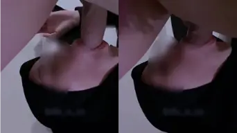 Hijab Hitam Ngemut Ganas di Toilet Video by BokepHUB