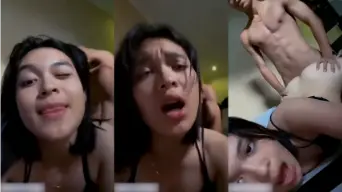 Ewe Pacar Cakep Ampe Mangap Keenakan Video by BOKEPSIN