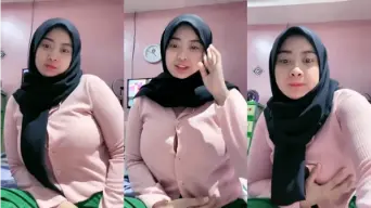 Live Salsa Hijab Remas Tetek Video by FapHouse
