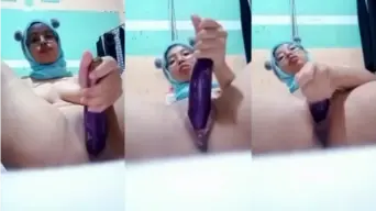 Nina Ukhtie Binal Colmek Pake Terong Video by SangeLink
