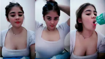 Si Imut Holaa Queenn Nyepong Botol Video by NoBokep