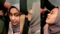 Hijab Sepong Crot di Wajah Video by SangeLink
