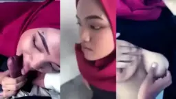 Ukhti Hijab Merah Crot di Mulut Video by YouPorn