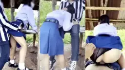 Siswi Daun Masih Muda Ngewe di Gubuk Viral Video by KingBokep